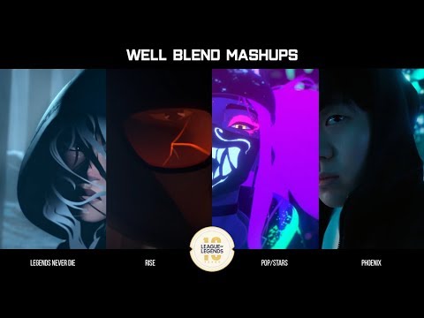 Legends Never Die / RISE / POP/STARS / Phoenix (League of Legends Minimix)