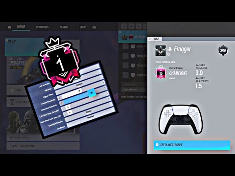 THE #1 BEST CONSOLE CONTROLLER CHAMPION - (OPERATION DEMON VEIL - RAINBOW SIX SIEGE)