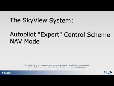 SkyView Autopilot - Expert Mode #4:  NAV Mode