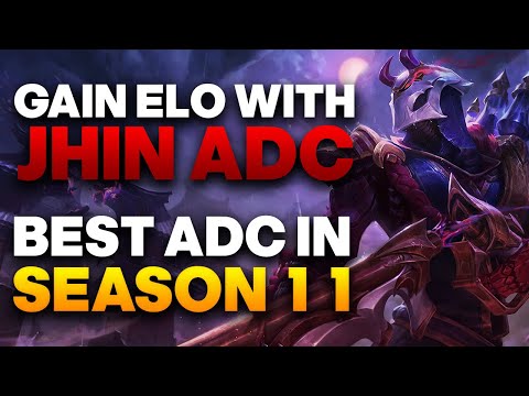 Vapora Dark Jhin ADC Gameplay - Galeforce Jhin is the Best ADC in the Game | League of Legends