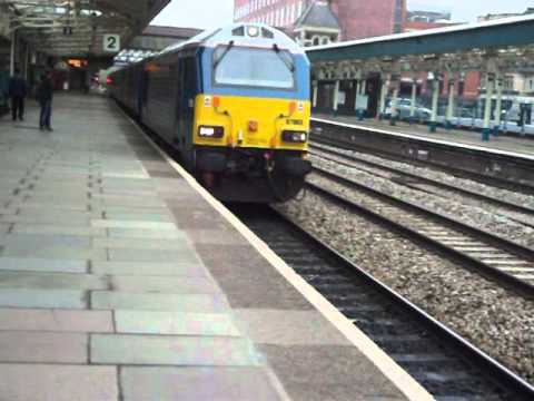 67003 on the Holyhead to Cardiff WAG train. 4th May 2012