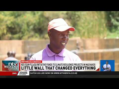 A small weir on Miu River has turned a seasonal stream into a reliable water source