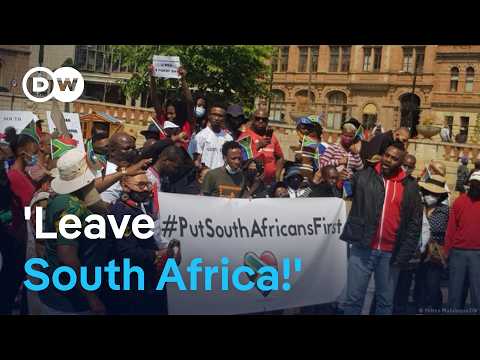 South Africans march against migrants, despite President Ramaphosa's warning
