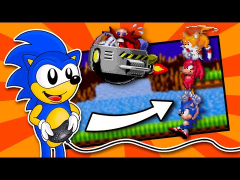 Sonic, but you are Sonic, Tails, & Knuckles?! - Sonic Classic Heroes (Rom Hack)