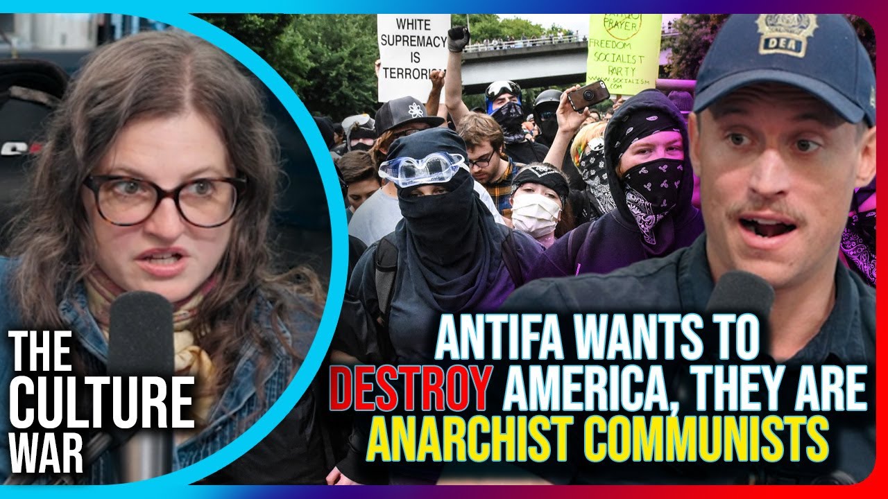 Antifa Wants To Destroy America, They Are Anarchist Communists - YouTube