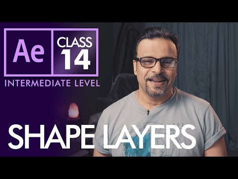 Shape Layers in After Effects اردو हिंदी