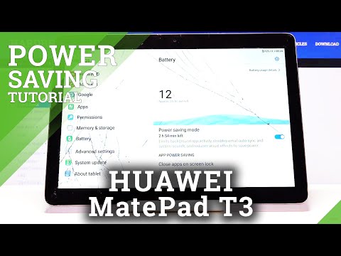 How to Save Power in HUAWEI MediaPad T3 - Power Saving Mode