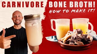 How to Make Carnivore Diet Bone Broth | 3 Reasons to Drink It