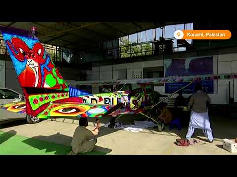 巴基斯坦著名的卡車藝術上天了 (Pakistan's famous truck art takes to the air)