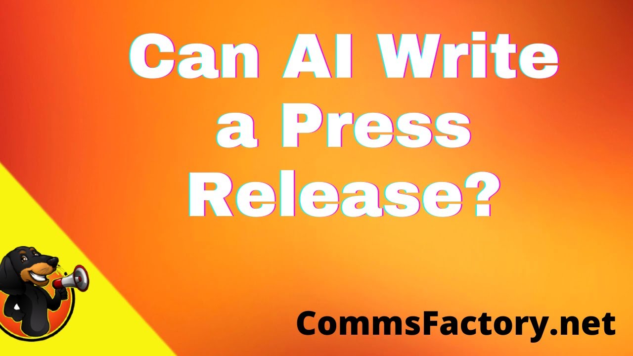 Can AI Write a Press Release?