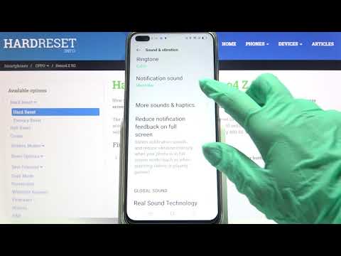 How to Adjust Vibration Settings in OPPO Reno4 Z 5G– Open Vibration Settings