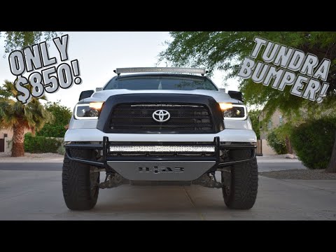 BEST and CHEAP Toyota Tundra Bumper! (N-Fab)