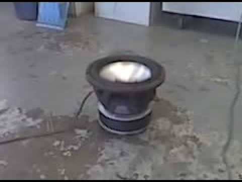 MTX 9500 vs 110 volts!  Subwoofer on fire!