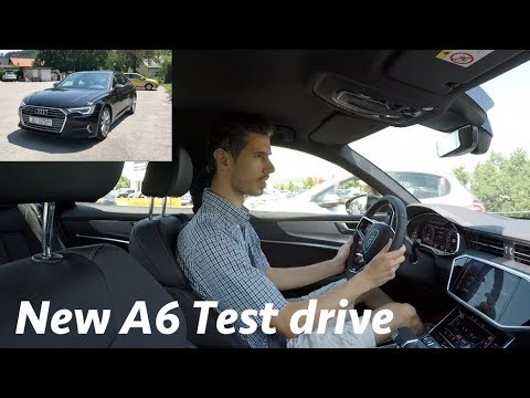 Audi A6 test drive - better than BMW 5 or Mercedes E class?