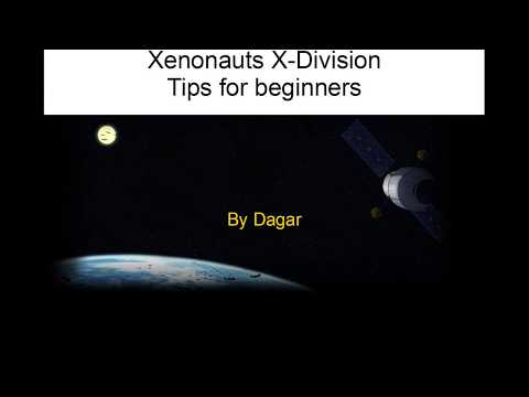 X-Division - Tips for beginners (read it if you don't have the time to spare)