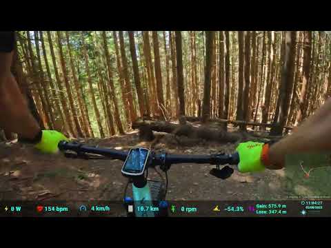 MTB Tour am Tegernsee zur Gindelalm und Bayernweg Trail - 4K