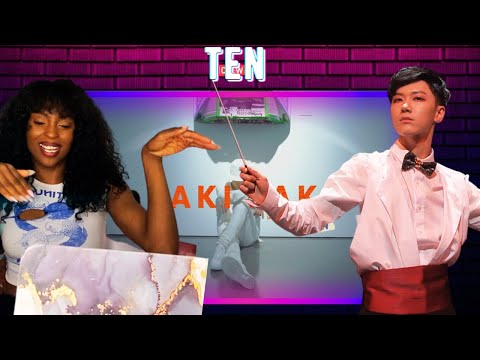 PRO Dancer Reacts to TEN Freestyles - Be Humble & Taki Taki