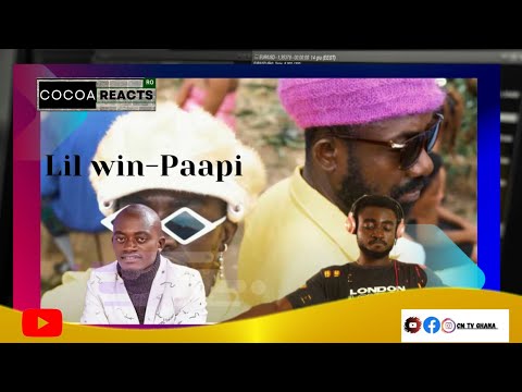 Lil win-Paapi ft Kooko Boy (Official Music Video)- cocoa React