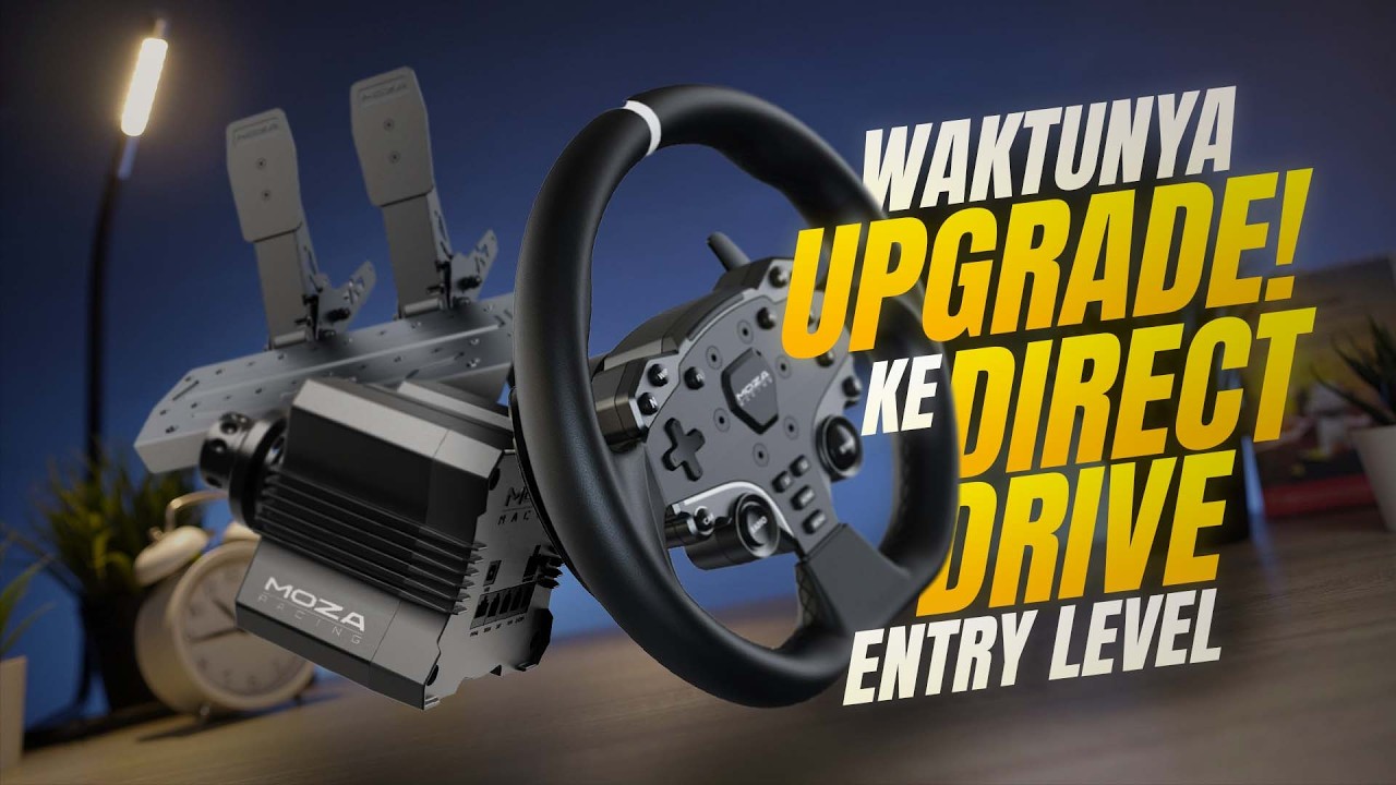 Direct Drive Terjangkau | Review Steering Wheels Moza R5 Bundle