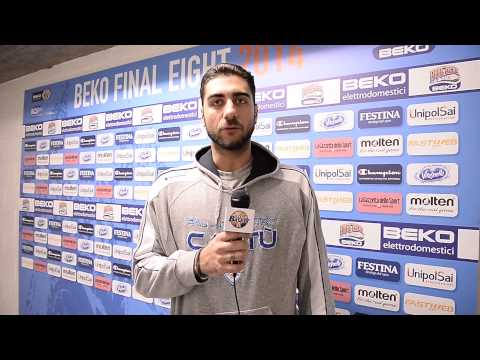 Beko Final Eight 2014 - Il pre-partita di Pietro Aradori
