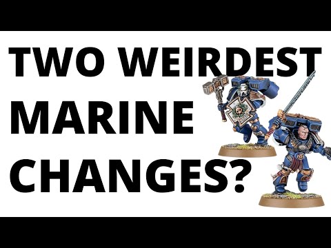 Two of the STRANGEST Changes in Index Space Marines - Ten-Man Tactical Squads and Vanguard Wargear
