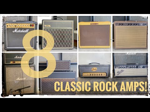 8 ICONIC Guitar Tones - Marshall Vs Fender Vs Vox!