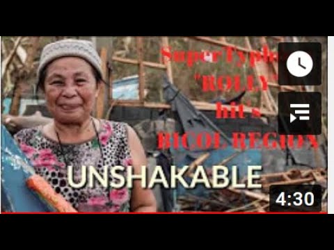 Slapshock Ft. JD of Pop Shuvit - UNSHAKABLE (Official Video) Super Typhoon ROLLY at Bicol Region