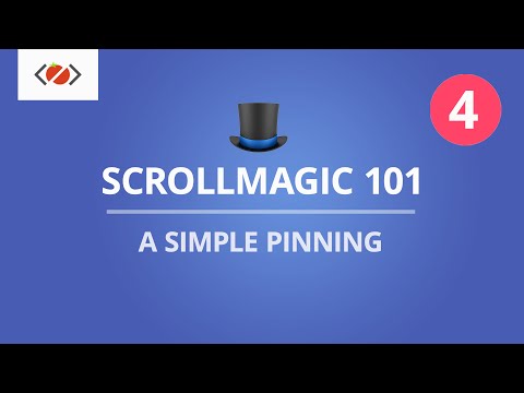 ScrollMagic 101 Controller Scene and triggerElement