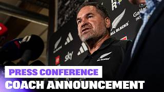  All Blacks Head Coach Dave Rennie | Introductory Press Conference Thumbnail