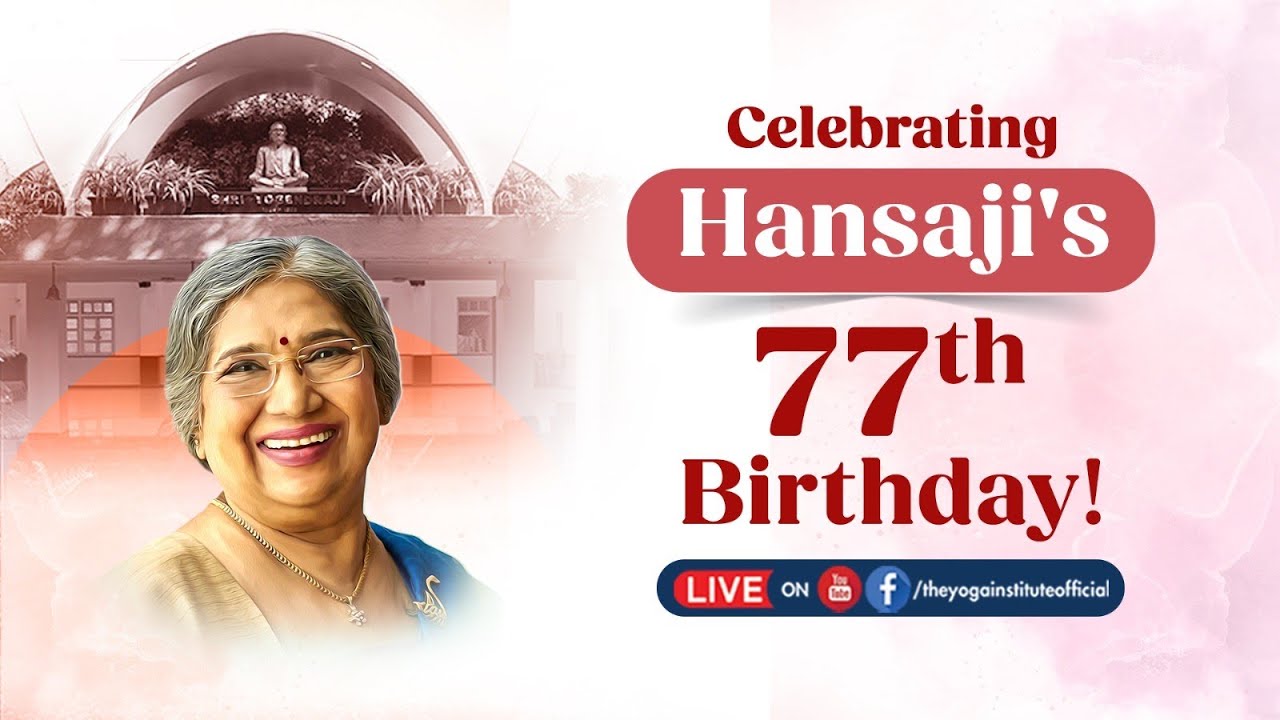Dr. Hansaji Yogendra's 77th Birthday Celebration with speakers Dr.Harish Shetty & Dr.Shashank Joshi