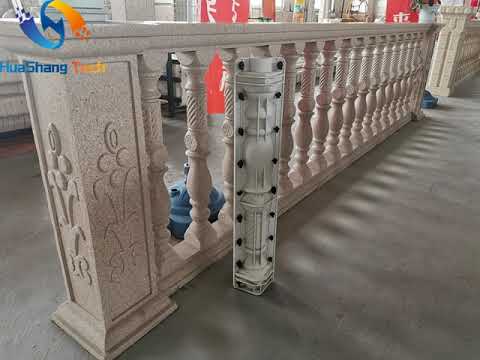Europe type ABS concrete baluster mold for houses Decorative