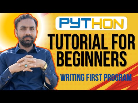Lec 3 Writing First Python Program Python Tutorial For Beginners Urduhindi