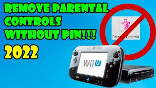 How to Remove Parental Settings on Wii U WITHOUT PIN [2022]