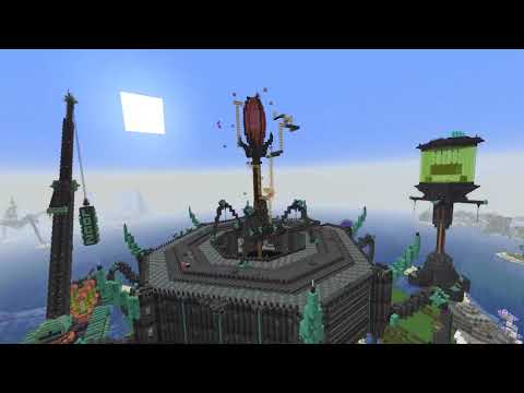Mega Base Progress on Hermitcraft Season 8 Hermitcraft Mega bases
