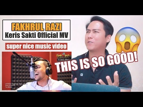 [SINGER REACTS] Keris Sakti (Official MV) - Fakhrul Razi OST Upin & Ipin : Keris Siamang Tunggal