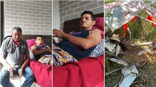 Homem que sobreviveu a acidente aéreo em Serra Grande fala sobre tragédia que vitimou empresário 