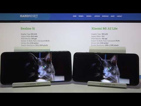 Realme 5i vs Xiaomi Mi A2 Lite - Display Comparison | Full HD Video & Photos TEST