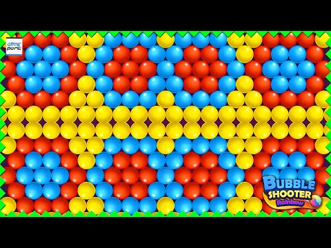 Bubble Shooter Rainbow Bubble Puzzle Level 76 - 82 🌈 @GamePointPK