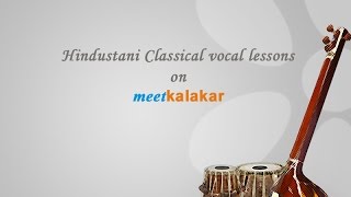 Hindustani classical vocal lessons for beginners -- Podcast 5