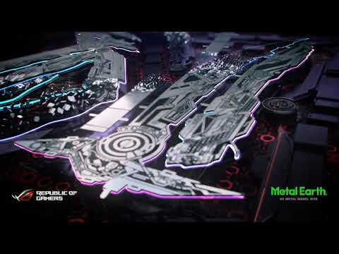ROG Unleashed metal earth