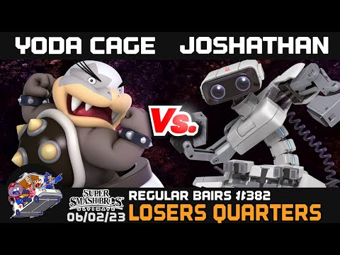 Regular Bairs #382 - SSBU - Losers Quarters - Yoda Cage vs. Joshathan Gamer