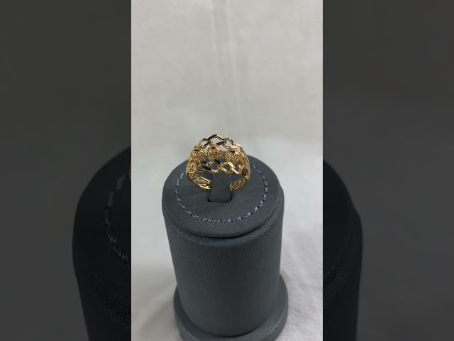 خاتم ذهب عيار 21 مقاس 8