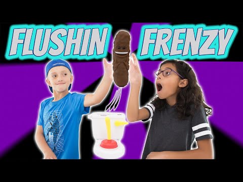 Flushin' Frenzy Game - Grab the Poop