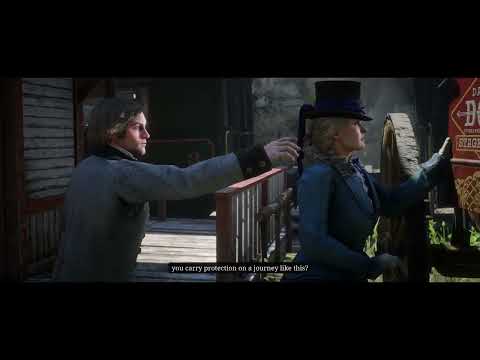 RDR2 - Mr. Arthur, I didn't know you could drive a train. Neither did I