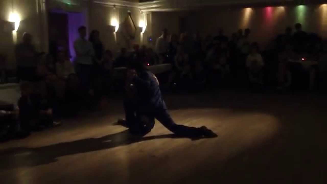 Adriano Mauriello & Alexandra Wood perform (1 of 3) at TangobootCamp UK Valentines Festival Feb 2014
