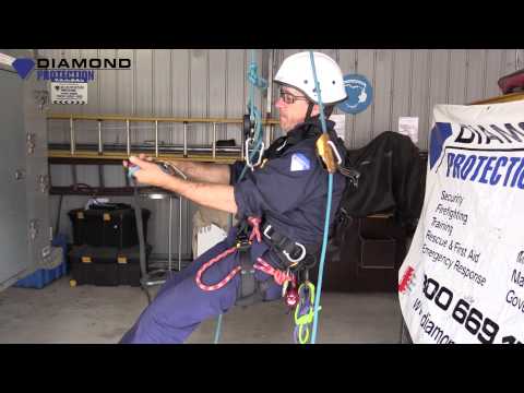 Disaster Management:  Vertical Rescue: How to Ascend & Descend Past on a Knot
