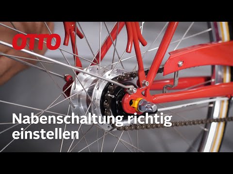 Die Nabenschaltung beim Fahrrad richtig einstellen | OTTO Fahrradexperte