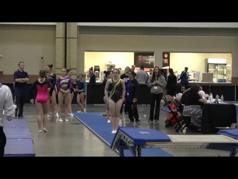 Jessica's 1st and 2nd Double Mini passes 2016 Regional Meet