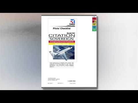 Cessna Electronic Checklists Explained