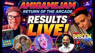 Which Amiga Game Wins AmiGameJam? RJ Mical ; Neil Thomas ; Amigos Podcast & Cammy Rate Every Game